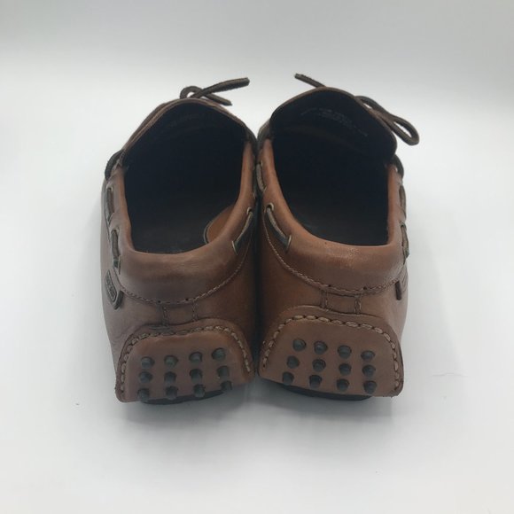 Cole Haan Air Grant Papaya Brown Driving Moccasin - Picture 4 of 7